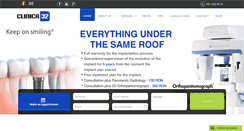 Desktop Screenshot of clinica32.com